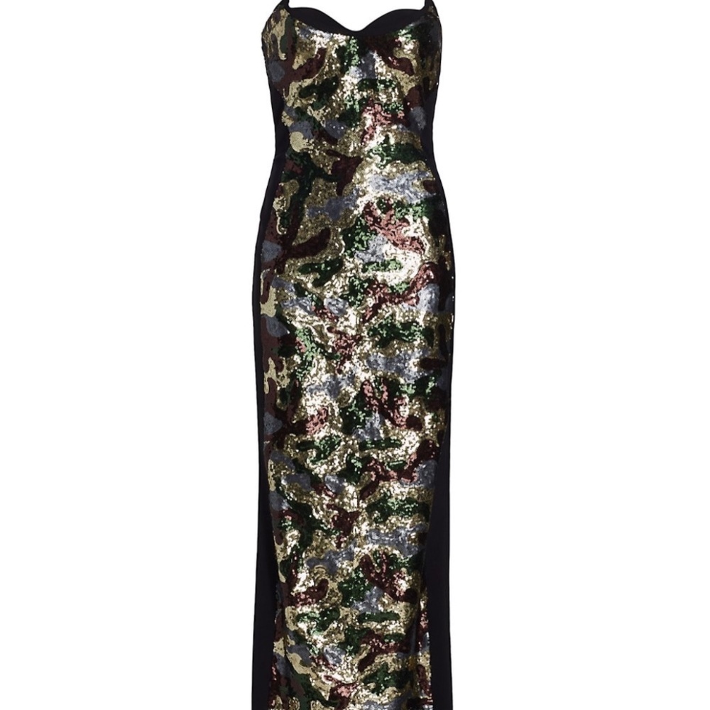 Chiara Boni Merlina sequined goen